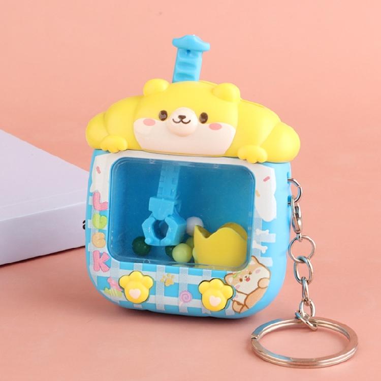 Creative Doll Catcher Machine Keychain Craft Of Sturdy Plastic