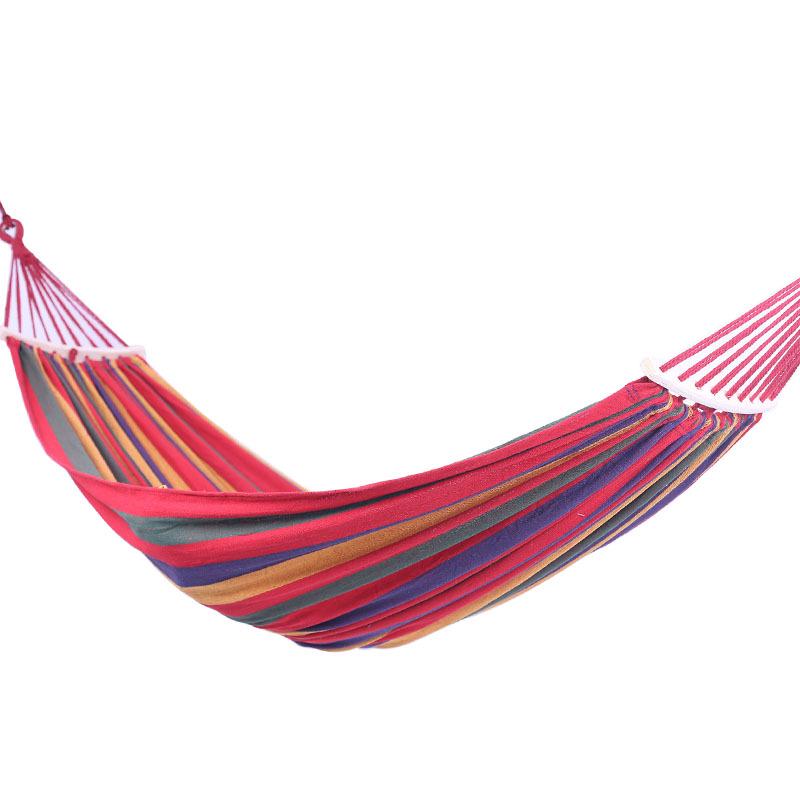 Thickened Canvas Double Hammock Swing for Indoor & Outdoor Use