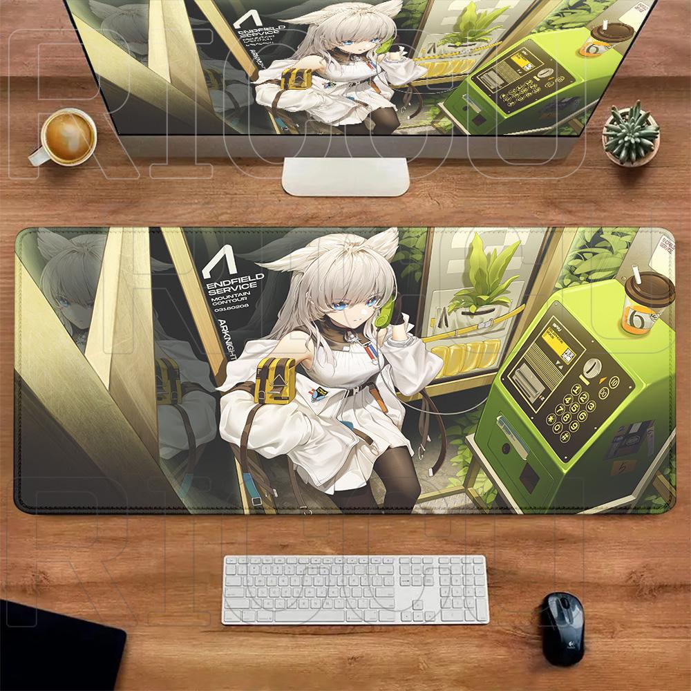 HD Printing Arknights Endfield Perlica Mouse Pad XXL Game Nonslip Natural Rubber Gaming Large Desktop Office Desk Mat carpet
