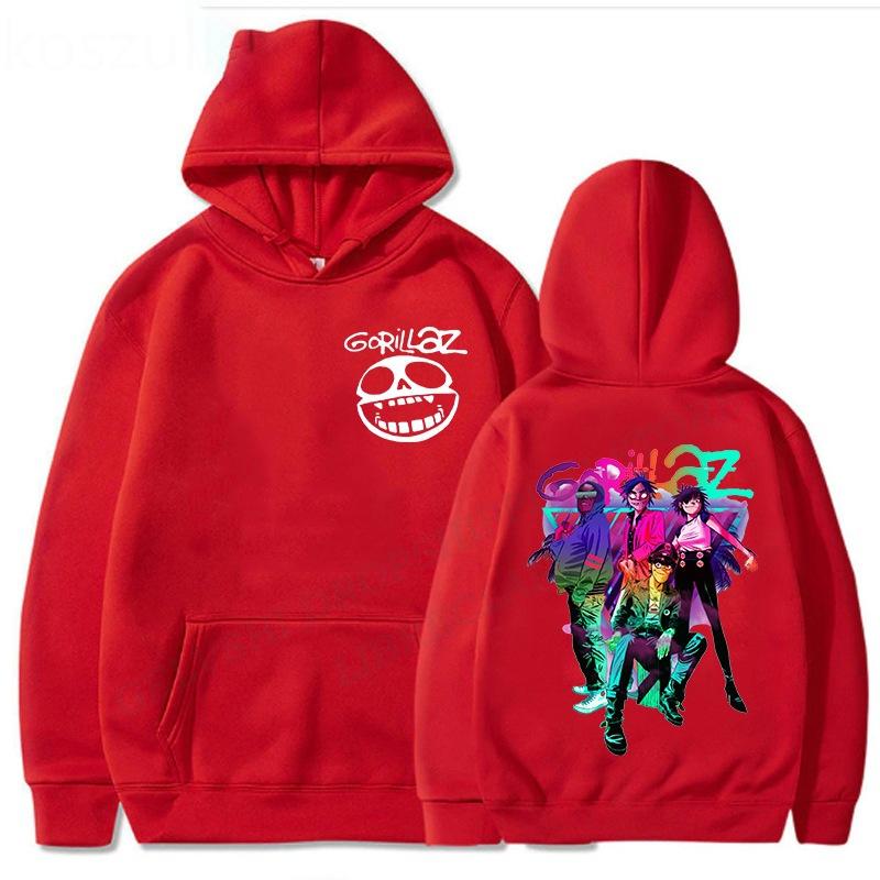 Hanorac Gorillaz Bărbați Femei Hanorac Fashion Toamnă Iarnă Fleece Streetwear Topuri