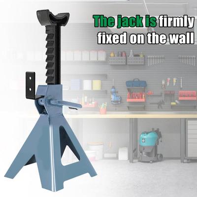 Jack Stand Wall Organizer Heavy Duty Stainless Steel Holder Hook Wall Storage Rack Mount Brackets Accessories For Auto