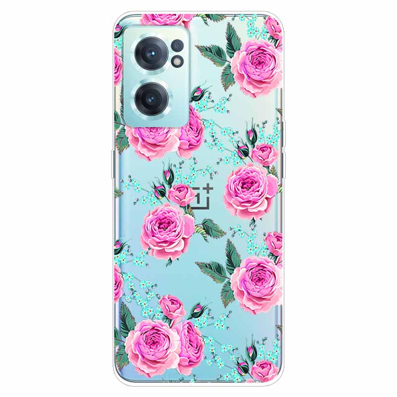 Phone Case For OnePlus Nord CE 2 5G Cover TPU Silicone Soft Cartoon Clear Case for One Plus 10 Pro / CE2 5G Transparent Coque