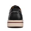 Men's soft leather casual outdoor shoes, waterproof and breathable adult anti-skid shoes, fashionable men's low top sanded leath