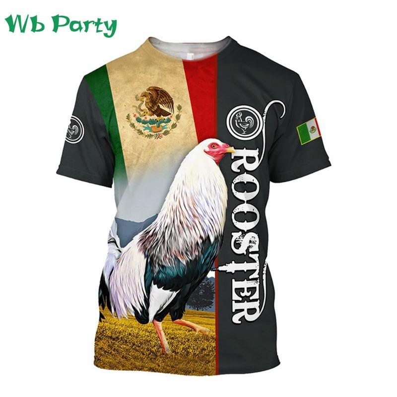 

Roosters Print Clothes Men Graphic T Shirts Men 3D Print T-shirt Short Sleeve Tee Roosters Shirts Graphic Tee Oversized T-shirt 5XL