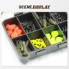 Built-in Grids Fishing Accessories Box Waterproof Design Plastic Container  Outdoor Storage