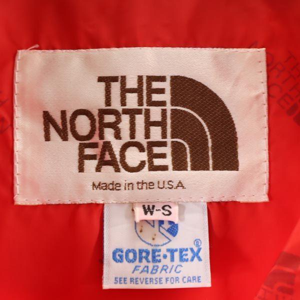 The North Face Made In USA Mountain Parka S Red Women Used