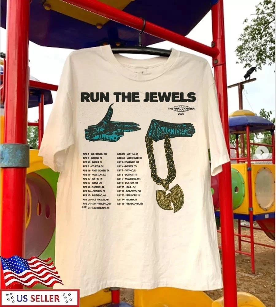 Run The Jewels Тур 2025 Подарок для Фаната Футболка L