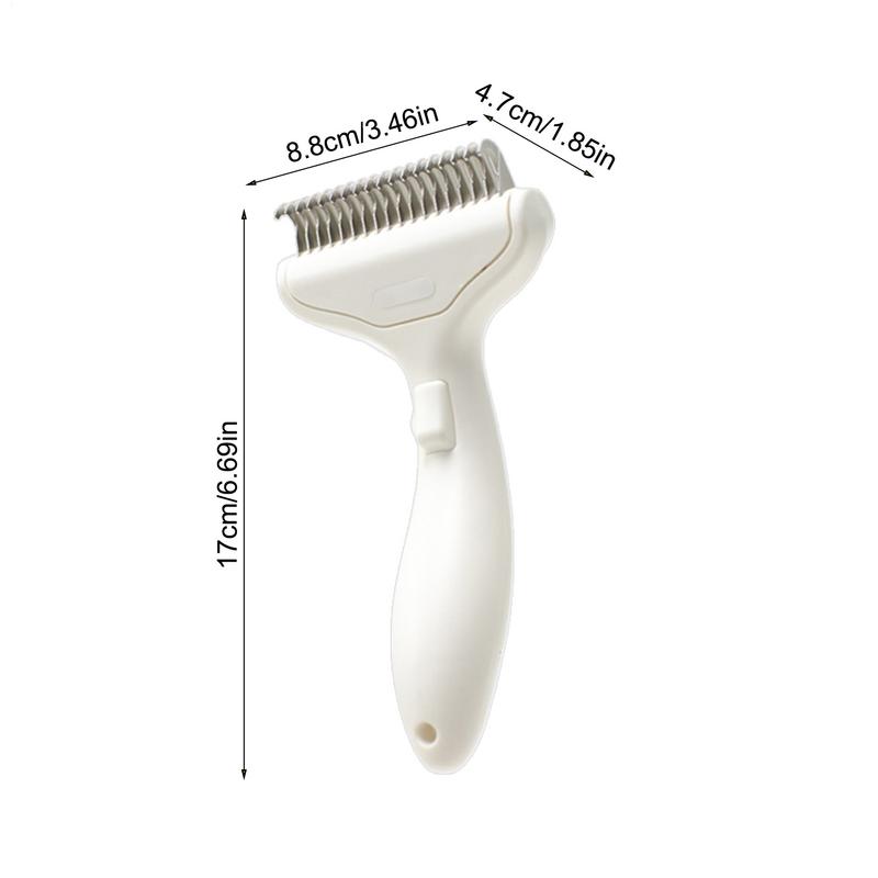 Dog Brush For Shedding Gradual Curved Dog Comb Dematting Undercoat Rake Widened Cutters Skin Friendly Deshedding Grooming Tool