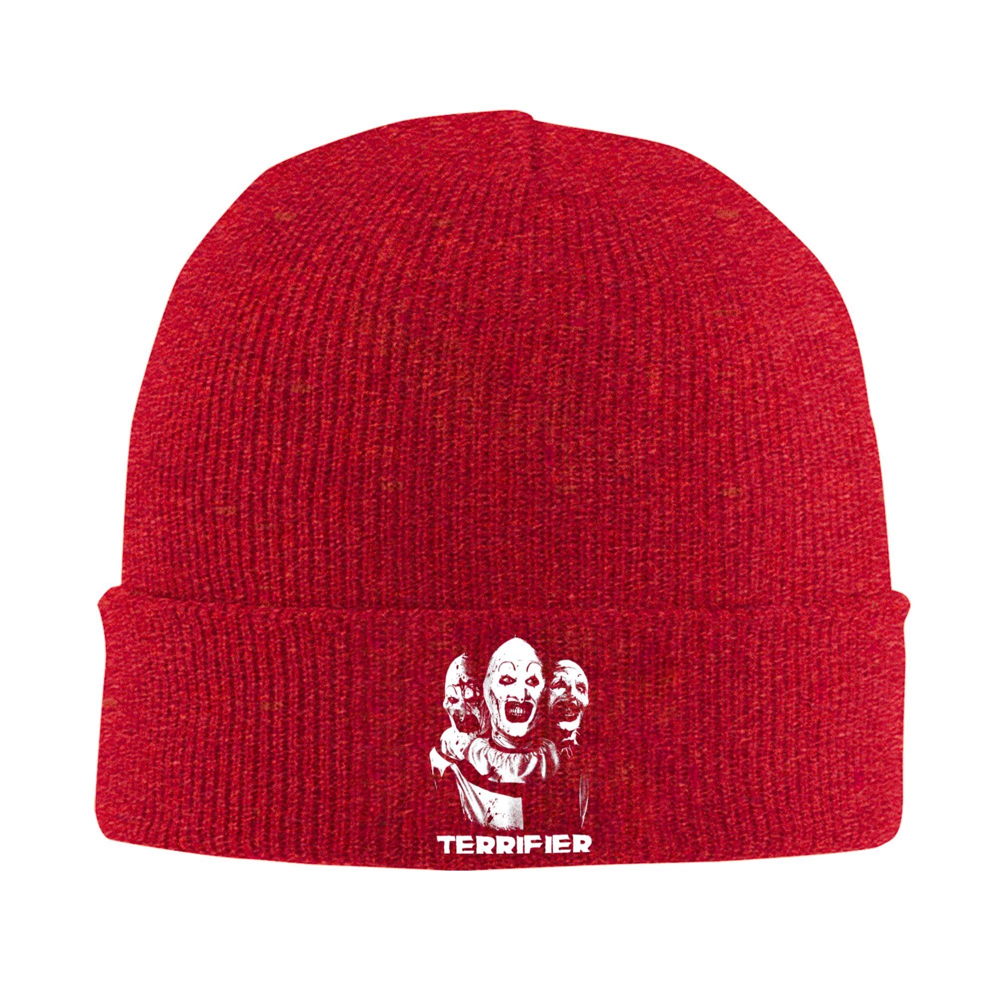 

Terrifier Beanie Hats Bonnet Hats Men Women Unisex Retro Gym Knitted Hat Autumn Winter Custom Thermal Elastic Caps One Size