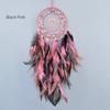 Colorful Feather Woven Atmosphere Decoration Living Room Wall Ornaments Bedroom Home Agate Dream Catcher Net Decorations