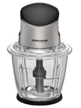 Rommelsbacher MZ 500 Food Chopper 1.5L 500W Black/Stainless Steel
