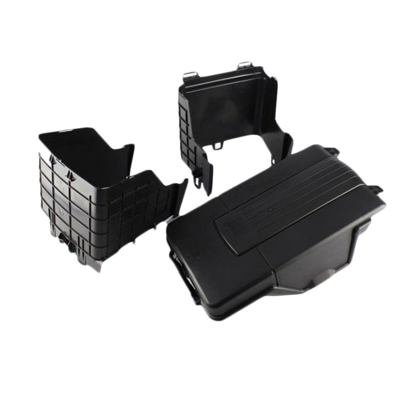 Car Battery Cover for Volkswagen VW Touran 2003~2015 Engine Covers Holder Box Flame Retardant Protective Accessories 2004 2008