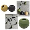 4Pcs Moon Chair Foot Cover Camping Chair Foot Protector Nonslip Rubber Ball Feet Pad Furniture Feet Protector Base