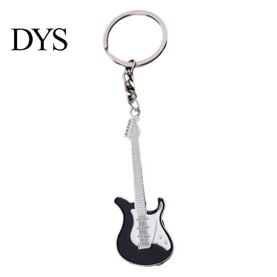 Key Holder Guitar Keychain Portable Multipurpose Multi-colors Gifts Heavy Duty Backpack Ornament Chain Metal Climbing Bag Bass Ring Pendant