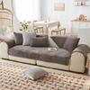 Nordic Ins Sofa Cushion Simple Cushion Autumn and Winter Plush Sofa Cover Retro Sofa Towel