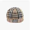 Burberry 8089420 B9368 Vintage Check Equestrian Logo Embroidery Reversible Ball Cap