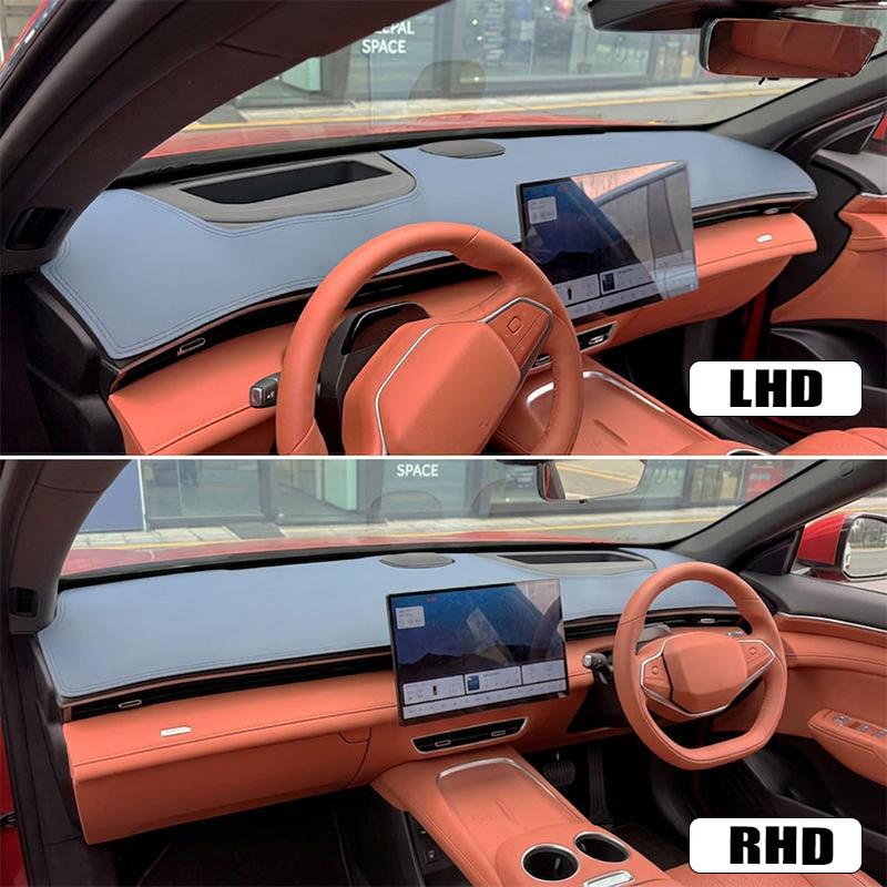 LHD/RHD For Deepal S07 S7 2025 2026 Car leather Dashboard Sun Shade Cover Mat Avoid Light Pad Non Slip Pad Carpet Accessories