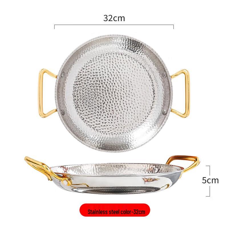 Jingbeier 3-Ply Hammered Stainless Steel Multi-Purpose Pot