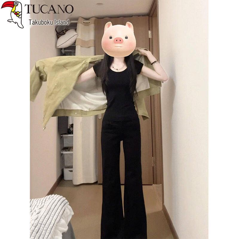 Women s U-Neck Slim-Fit Short Sleeve T-Shirt M