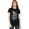 Disney Womens/Ladies Frozen Elsa And Anna Sisters Cotton Boyfriend T-Shirt