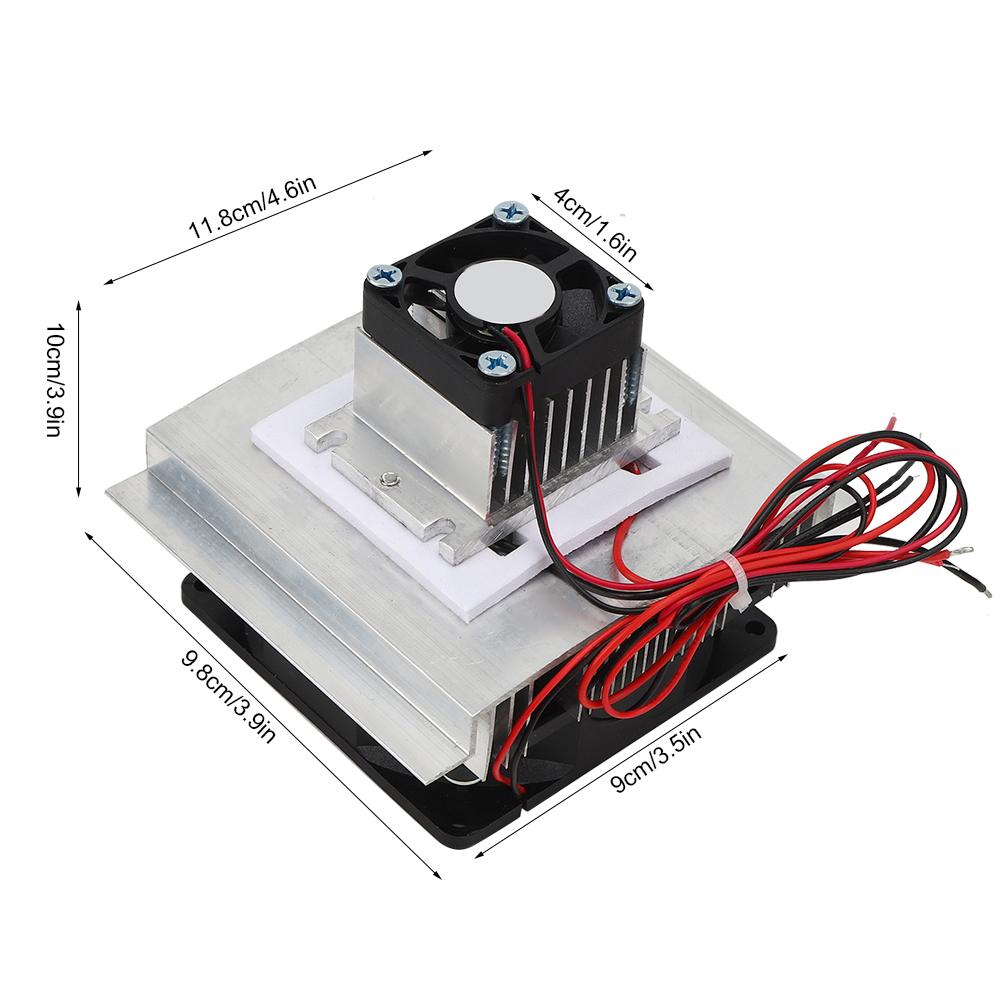 Semiconductor Refrigeration Chip High Efficiency Cooling Equipment Set Accessories 12V