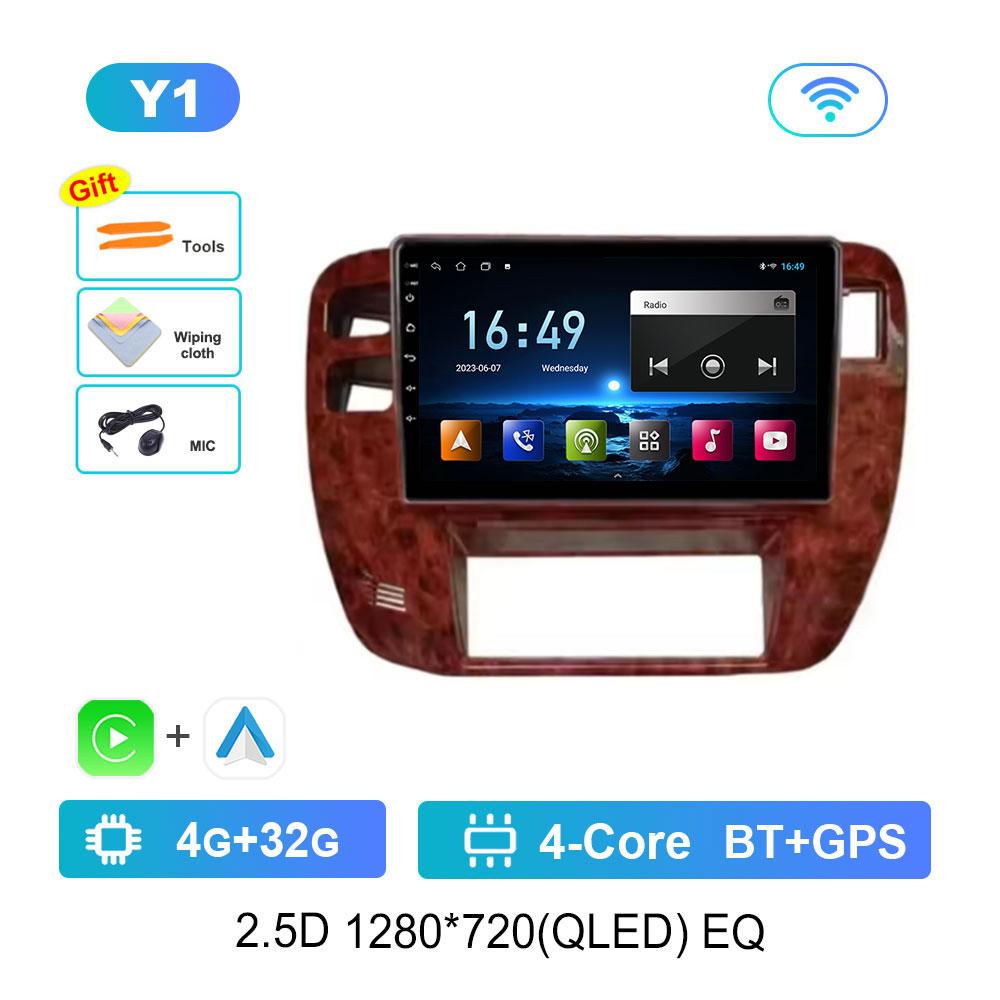 Bluetooth WiFi GPS Navigation Android 14 for NISSAN Patrol 1997 - 2005 Touch Screen Car Radio Multimedia Player 4G DSP Stereo