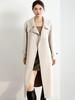 Women's Long Double-Sided Cashmere Over-the-Knee Coat - 2025 High-End Autumn/Winter Collection
