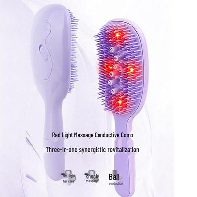 Electric Red Light Hair Growth Comb & Scalp Massager
