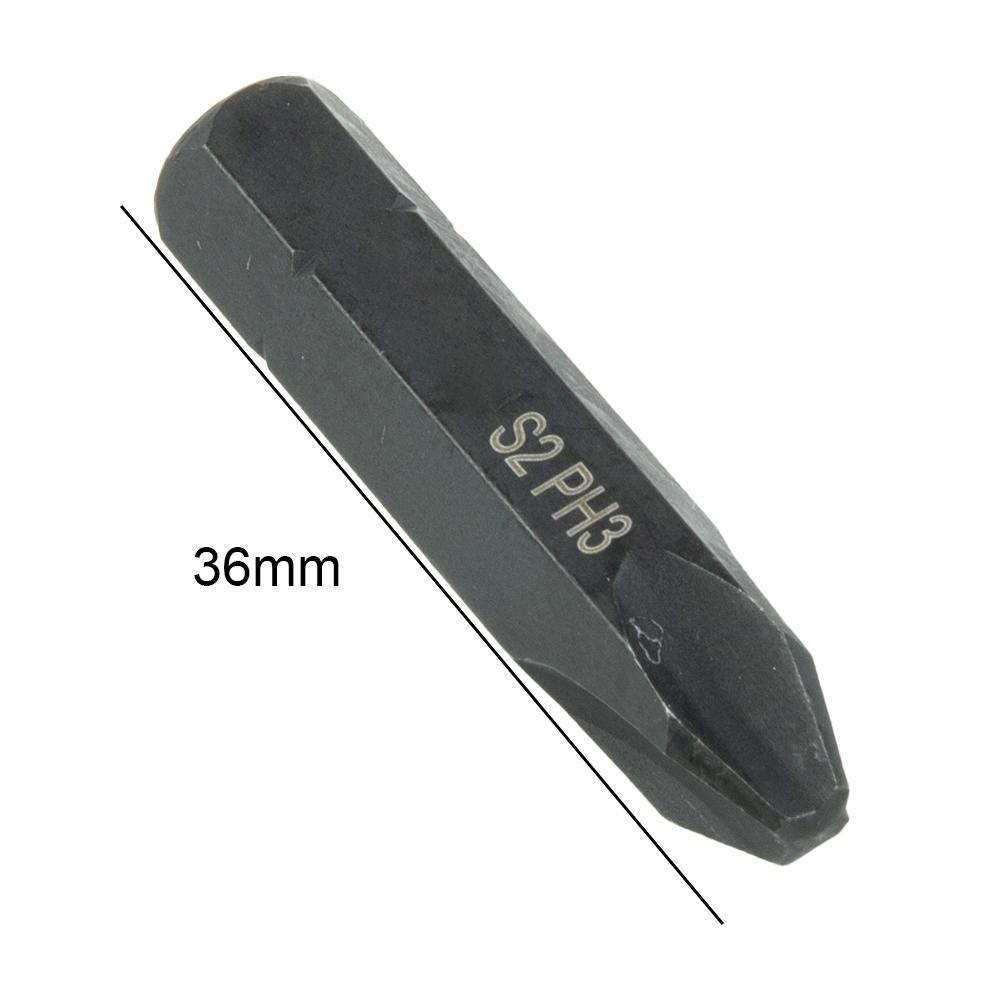 Cross Screw Bit Hexagonal Replaceable Screwdriver Bits