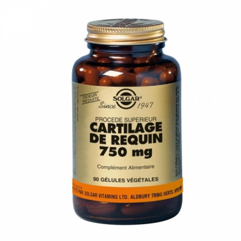 

Solgar CARTILAGE DE REQUIN 750MG 90 Capsules