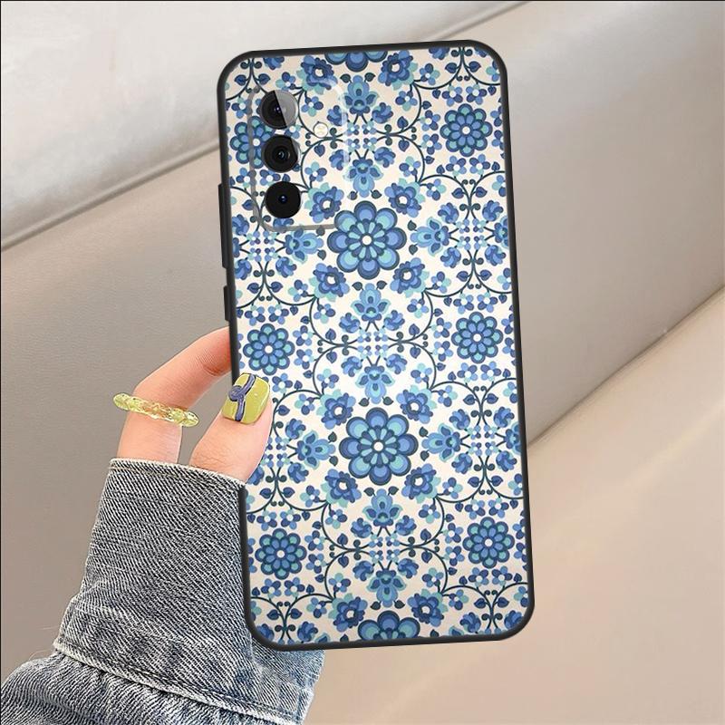 Azulejo Case For Samsung Galaxy A22 A05 A53 A33 A06 A26 A16 A56 A36 A05 A32 A52 A54 A34 A14 A55 A15 A35