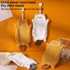 Cute Hand Towels Kitchen Wipe Water Cloth Kitchen Hanging Towels Dishwashing Cloth Bathroom Quickly Dry Cleaning Hand Towel
