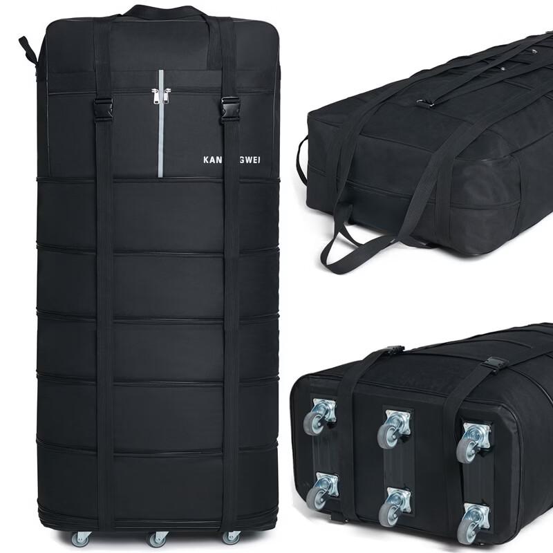 Lisen Expandable Oxford Checked Luggage