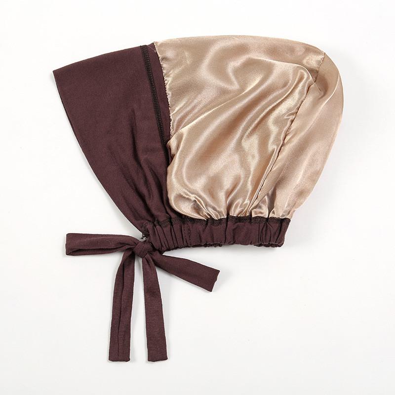 Polyester Adjustable Chemotherapy Cap With Tie Back For Women And Elderly