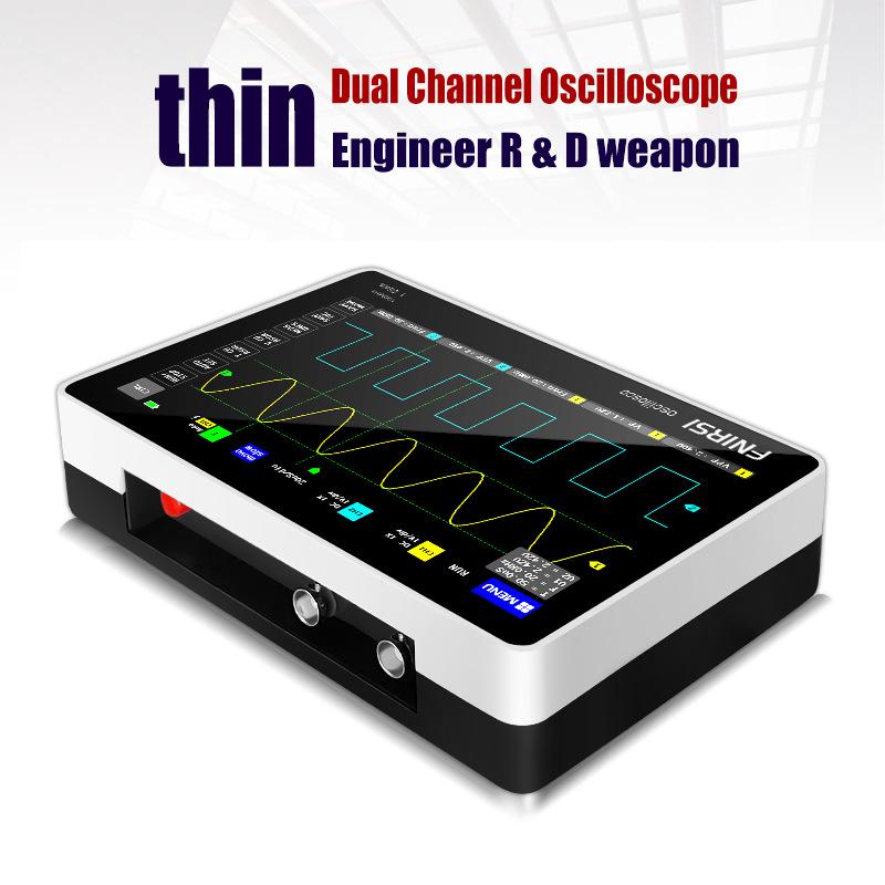 FNIRSI 1013D Dual Channel Digital Oscilloscope, 100MHz Bandwidth, 1GS/s Sampling Rate, Tablet Oscilloscope