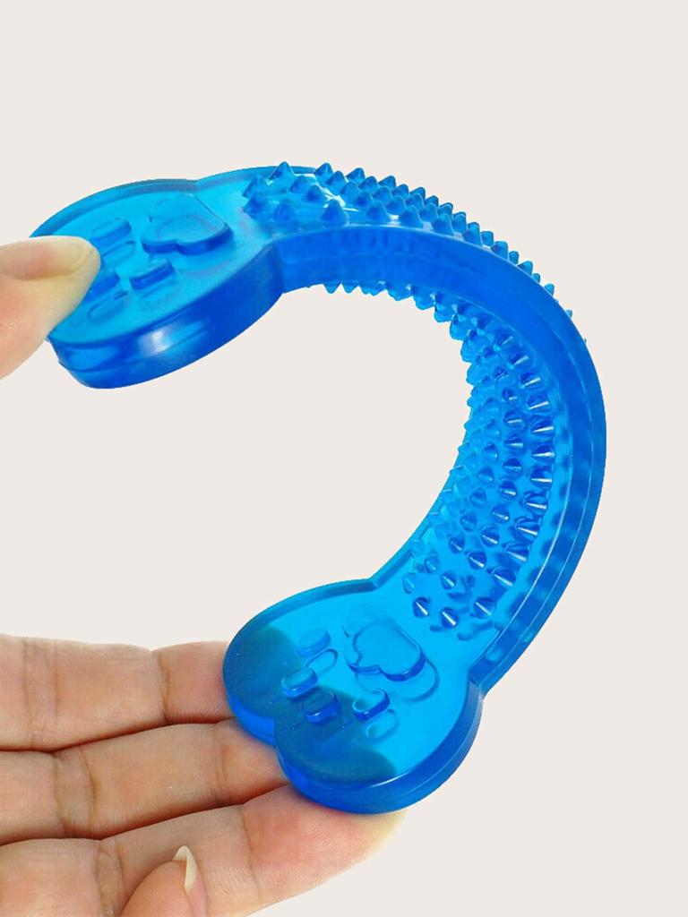 1pc Fun Cute Dog Toys for Aggressive Chewers Durable Multi-Layered Dog Toy for Enrichment Play Dental Care - with Textured Body