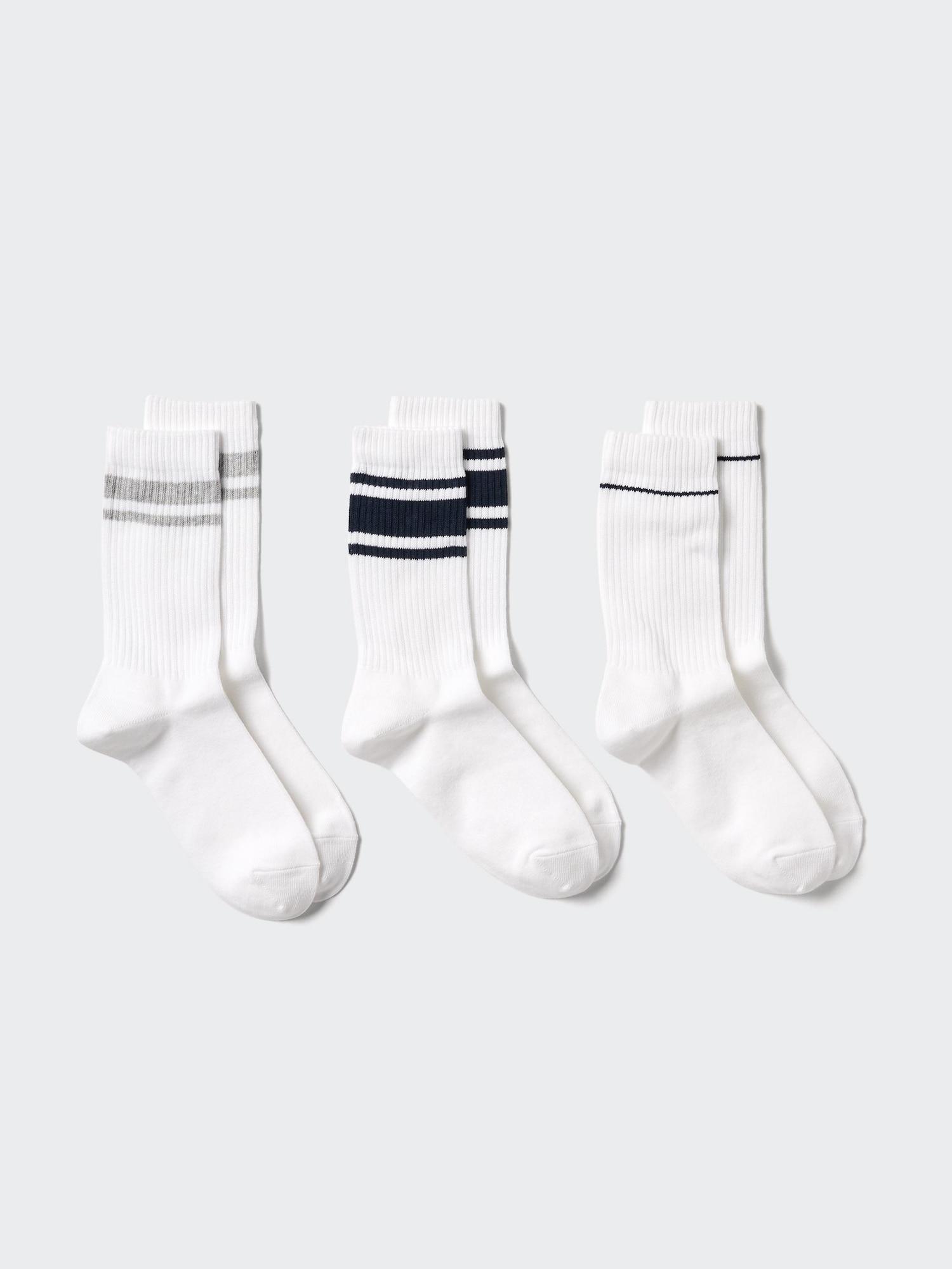 

Японские носки Uniqlo 3 пары в рубчик 01 OFF WHITE/2325