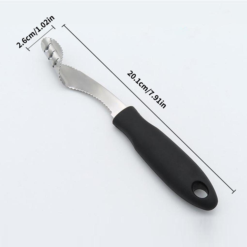 Pepper Corer Stainless Core Slicer Serrated Handle Kitchen Tomato Remover