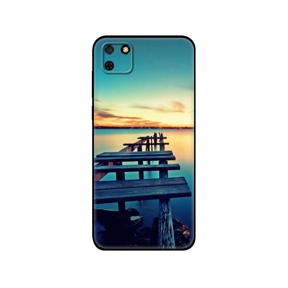 For Huawei Y5P Case 5.45" Soft Silicon Tpu Phone Cover For Huawei Y5p 2020 Y 5 P Y5 P Back Huaweiy5p Bumper Black Tpu Case