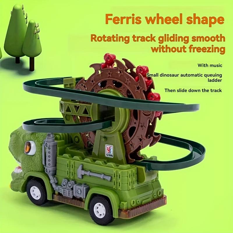 Ferris Wheel Toy with Rotating Track,Smooth Gliding,Educational Toy, Interactive Parent Child Play, Random Color Small Parts,Batteries Not Included