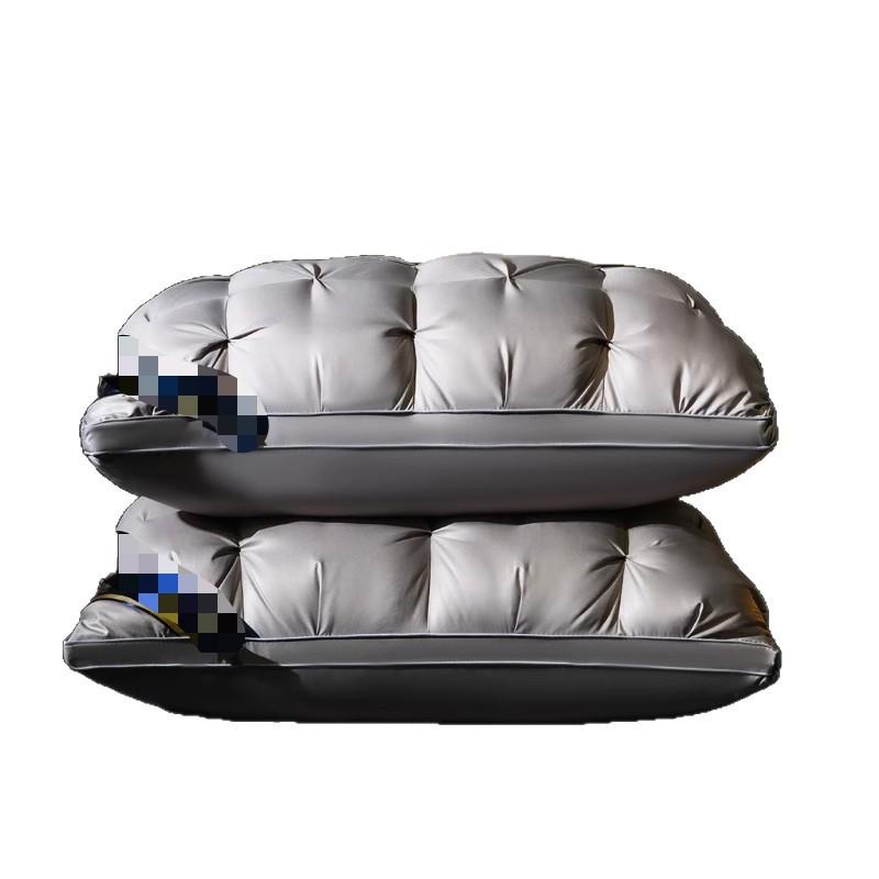 Pár hotelových polštářů s pěti hvězdičkami 48x74cm: Podpora krku pro hluboký spánek, Design proti propadání