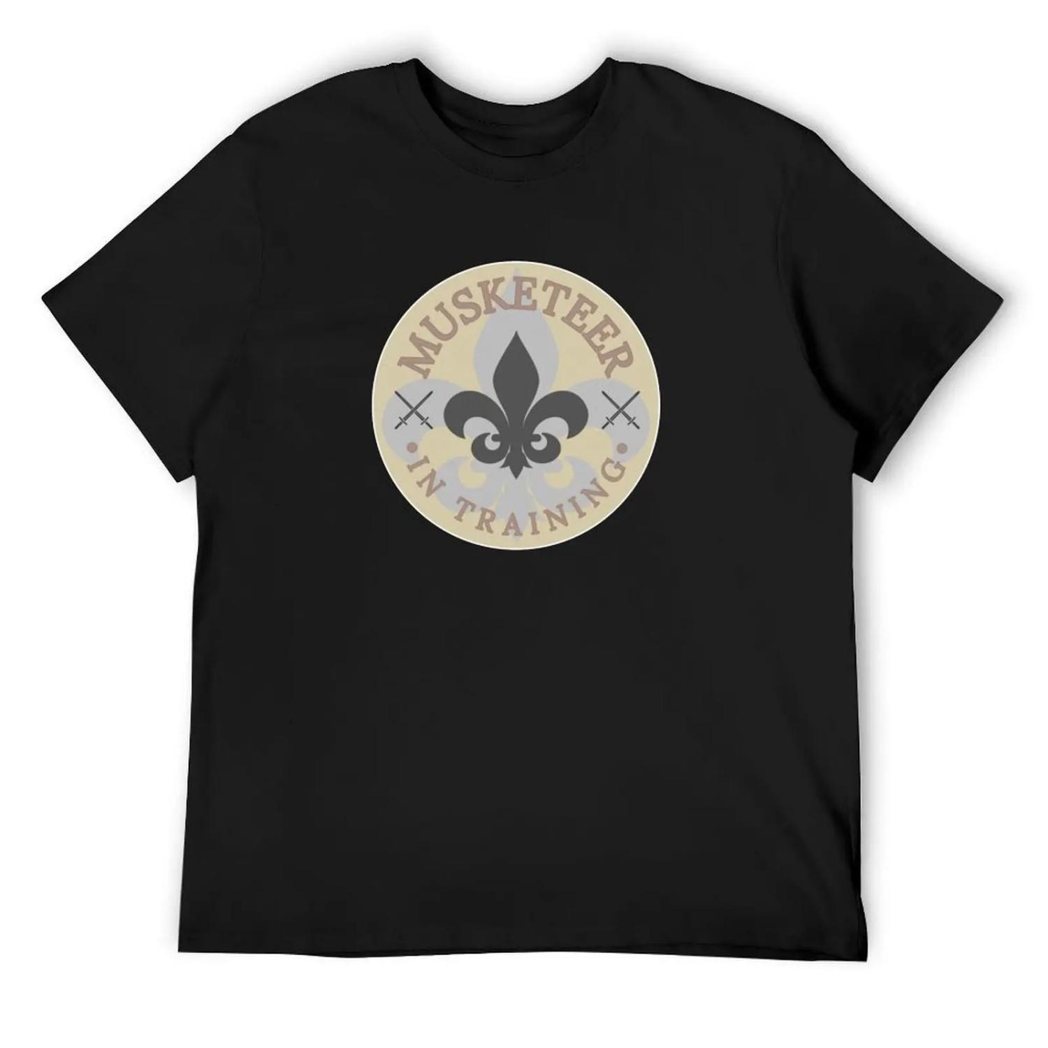 Musketeer In Training T-Shirt T-shirts man designer shirts graphic tee shirt outfits for men S