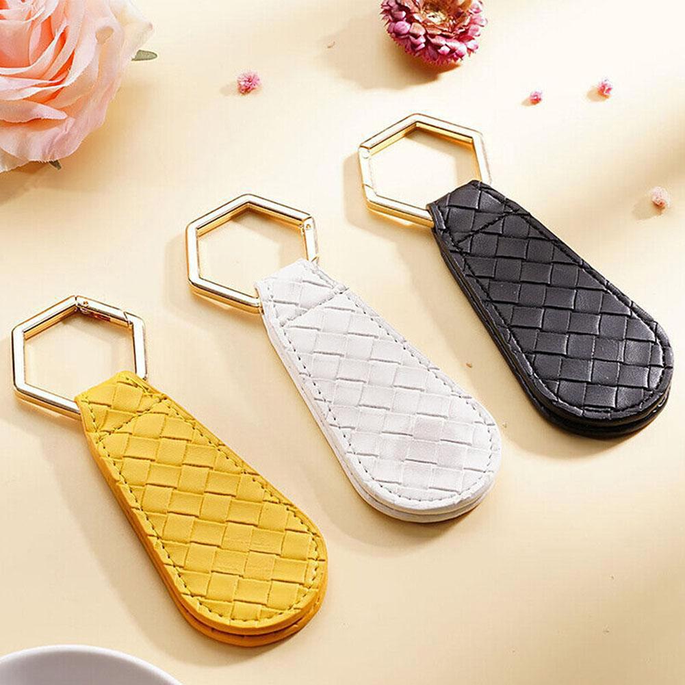 Love Heart Shape Hat Bag Clip PU kůže Kov zbrusu nový