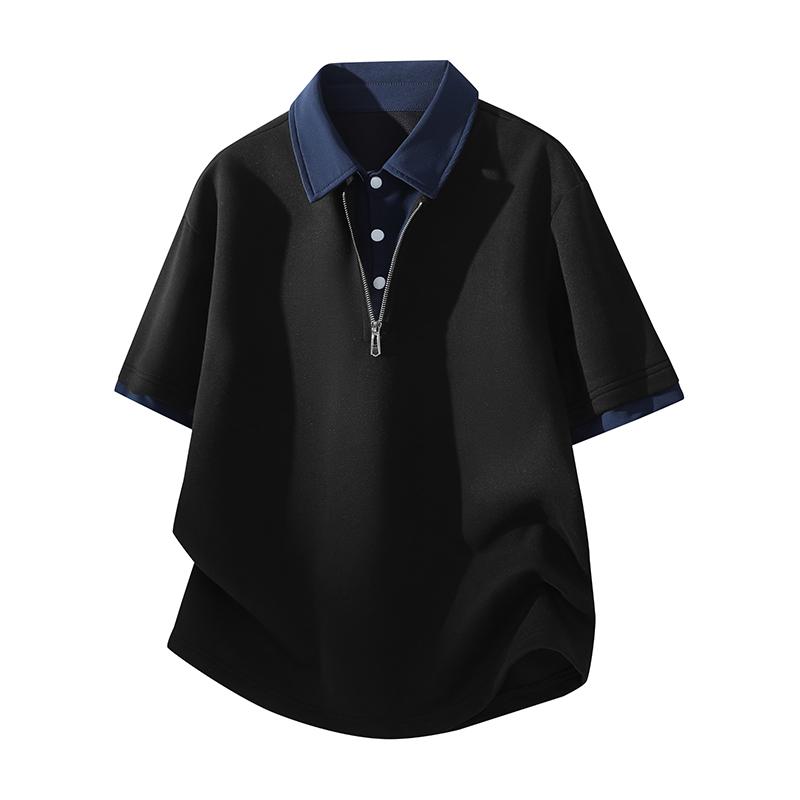 Short Sleeved T-shirt, Summer Loose T-shirt, Men's T-shirt, Ice Silk T-shirt