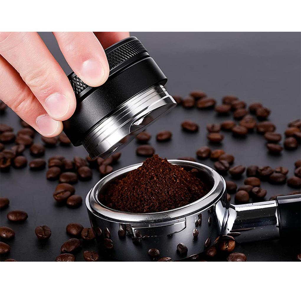 Adjustable Stainless Steel Palm Tamper For Barista Anti-rust With Premium Distributor Distribution