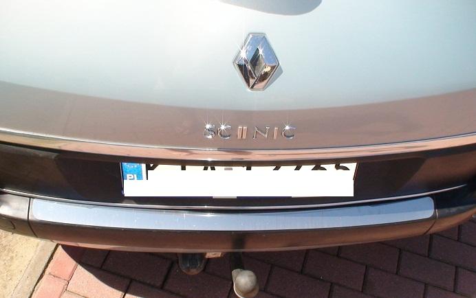 Renault Scenic Ii, Grand - Chrome Strip On Tailgate