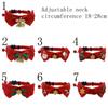 Cute Kitten Bowties Collar Necklace with Bell Kitten Christmas Bow Collar  Cats