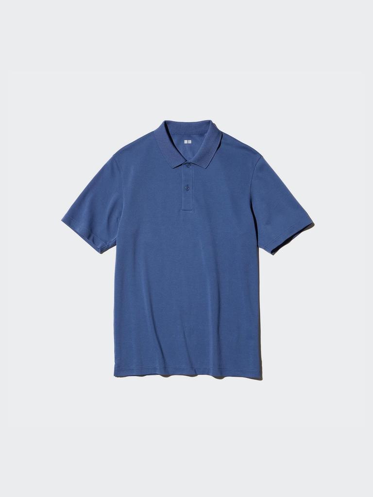 Uniqlo Japan Air Rhythm Cotton Kanoko Polo Shirt