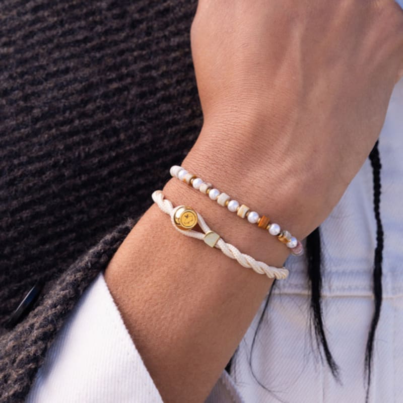 PIG & HEN (Women's) Bronze 4 Bracelet - Bari X Gold