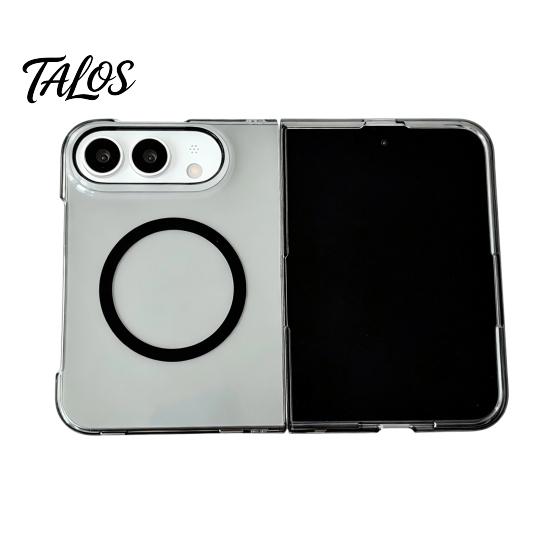 Durable Transparent Phone Case Magnetic Clear for IPhoneDuo 2026, Anti-Yellowing PC Cover Non Slip Grip with Precise Cutouts, Ultra-Thin Shockproof